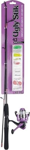 Ugly Stik Spincast Reel and Fishing Rod Kit