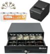 SOLUX Square POS Hardware Bundle: Drawer & Printer