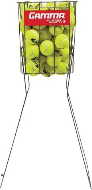 GAMMA Tennis Ball Hopper, Durable, Convenient Storage