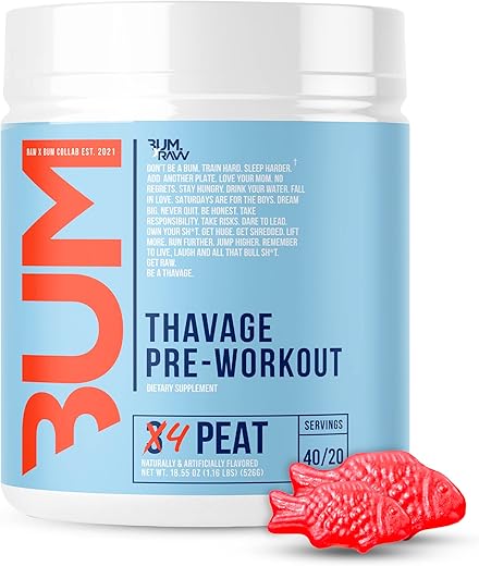 RAW Thavage Pre Workout Powder