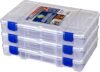 Flambeau Tuff Tainer Fishing Tackle Tray, 3 Pack