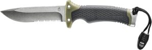GERBER Ultimate Survival Fixed Blade Knife with Fire Starter
