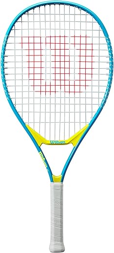 WILSON Ultra Power Junior Tennis Rackets - Blue/Yellow