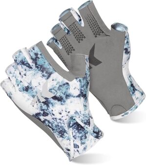 KastKing UPF 50 Cooling Fishing Gloves