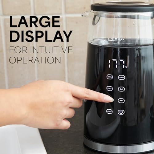Veken Electric Kettle, 1.7L, Digital Temperature Control - Image 3