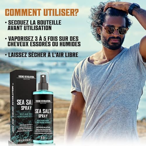 Viking Revolution Sea Salt Hair Texturizing Spray - Image 5