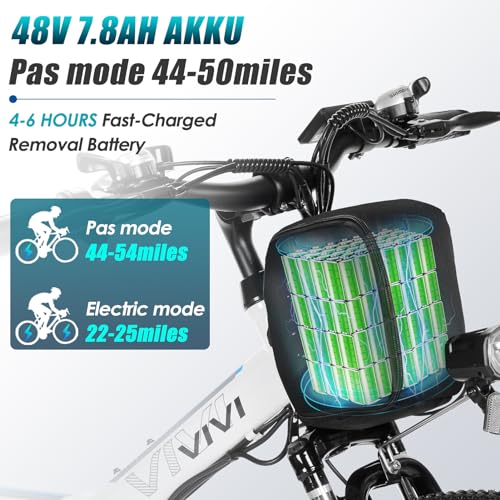 26" Electric Mountain Bike, 500W - Image 3