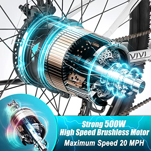 26" Electric Mountain Bike, 500W - Image 4