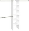 ClosetMaid Wood Closet Organizer Kit with Tower