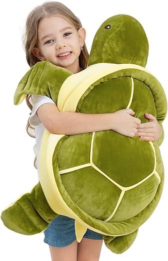 Dalmao 28" Soft Plush Sea Turtle Pillow