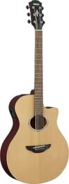 YAMAHA 6 String Acoustic-Electric Guitar, Natural Satin (APX600M NS)