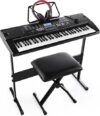 JOYMUSIC 61-Key Electronic Keyboard Pack with Accessories