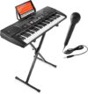 Hamzer 61-Key Electronic Piano Keyboard with Stand