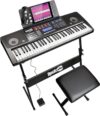 RockJam 61 Key Touch Display Keyboard Piano Kit
