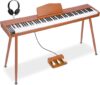 Efghfdh 88 Key Digital Piano, Semi-Weighted Keys