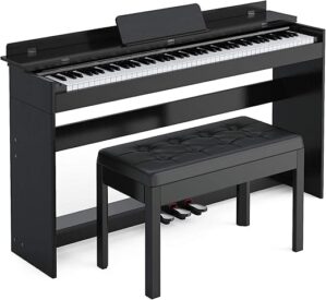 BIGDOG 88-Key Weighted Digital Piano With Bench