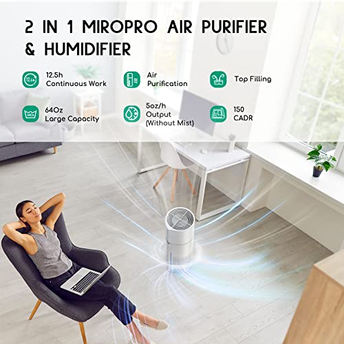 Afloia 2 In 1 Air Purifier With Humidifier - Image 2