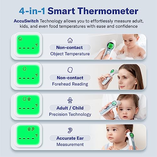 Alcedo Forehead And Ear Thermometer For Fever - Image 5