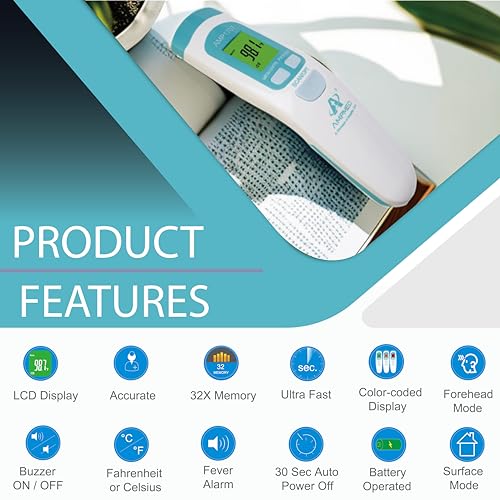 Amplim Non-Contact Digital Fever Thermometer - Image 3