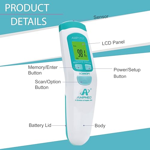 Amplim Non-Contact Digital Fever Thermometer - Image 4