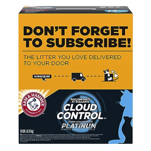 Arm & Hammer Cloud Control Platinum Multi-Cat Litter, 18 lbs - Image 2