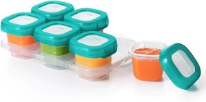 OXO Baby Blocks Freezer Storage 2 Oz - Teal