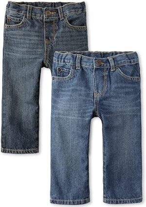 The Children's Place Baby Boys' Toddler Straight Leg Jeans