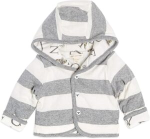 Burt's Bees Baby Baby Lightweight Zip-up Hooded Jackets