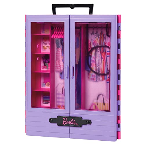 Barbie Doll Playset: Ultimate Closet With Clothes - Image 5