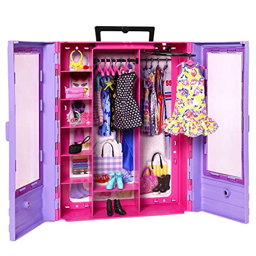 Barbie Doll Playset: Ultimate Closet With Clothes - Image 2