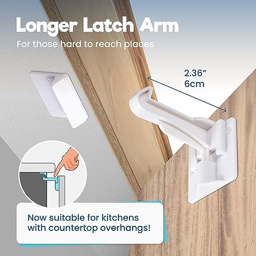 Benny Bradley's Upgraded Invisible Baby Proofing Latch Locks - Image 3
