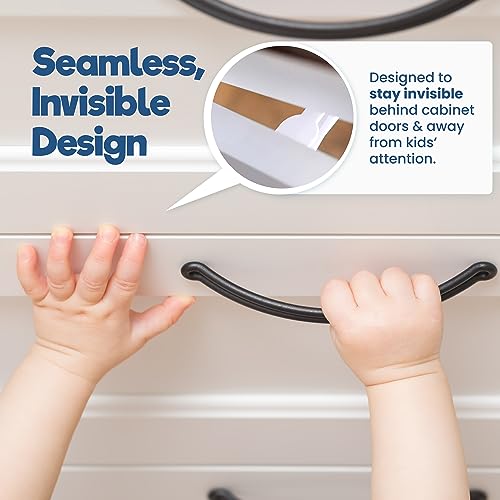 Benny Bradley's Upgraded Invisible Baby Proofing Latch Locks - Image 5