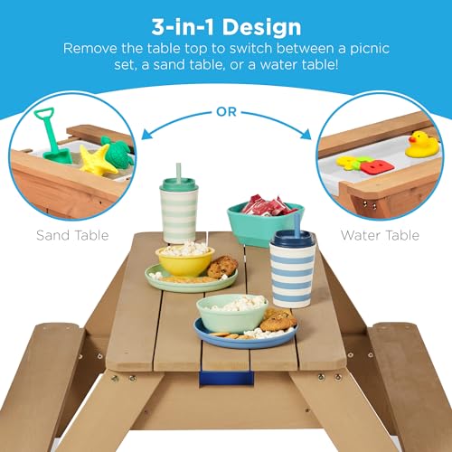 Best Choice Products Kids 3-in-1 Sand & Water Table - Image 2