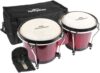 Comfecto Bongo Drum Set, 6 and 7 Inch Tunable