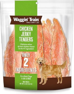Waggin' Train Chicken Jerky Tenders, Grain Free Dog Treats