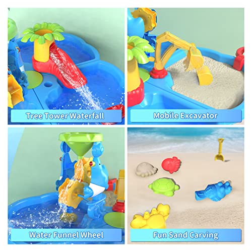 ConeWhale 4 In 1 Kids Sensory Play Table - Image 3