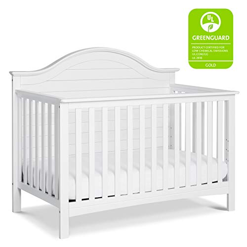 DaVinci Nolan 4-in-1 Convertible Crib, White - Image 2