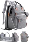 ISMGN Diaper Bag Backpack With Changing Station