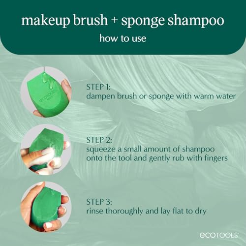EcoTools Makeup Brush & Sponge Shampoo - Image 4
