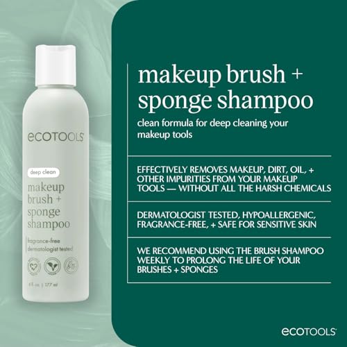 EcoTools Makeup Brush & Sponge Shampoo - Image 2