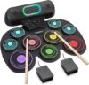 YUOIOYU Electronic Drum Set Roll Up Kit