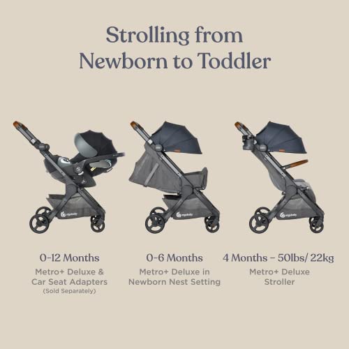 Ergobaby Metro+ Deluxe Compact Baby Stroller - Image 3