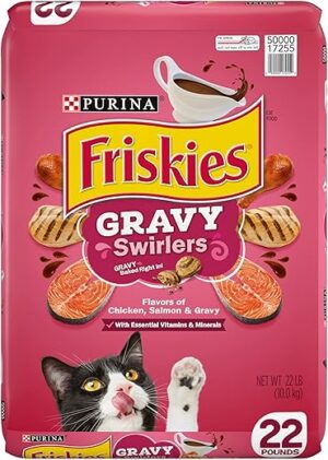 Friskies Friskies Dry Cat Food, Gravy Swirlers