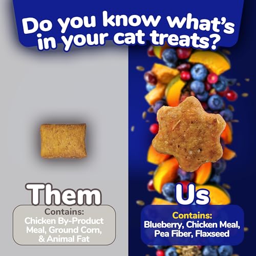 Fruitables Crunchy Low Calorie Cat Treats - 2.5 Ounces - Image 4