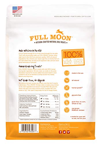 Full Moon Chicken Jerky Healthy Dog Treats 12 oz - Image 3