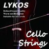 Lykos Full Set Cello Strings A D G C for 3/4 and 4/4 Size
