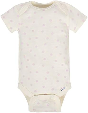 Gerber Baby-Girls 8-Pack Short Sleeve Onesies - Image 3
