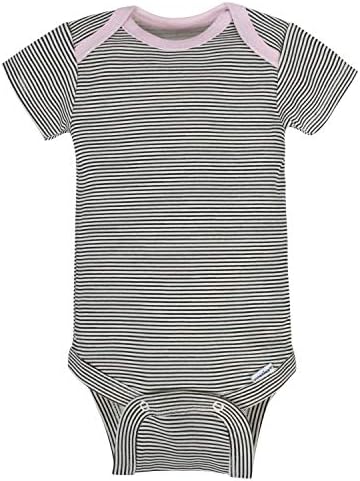 Gerber Baby-Girls 8-Pack Short Sleeve Onesies - Image 4
