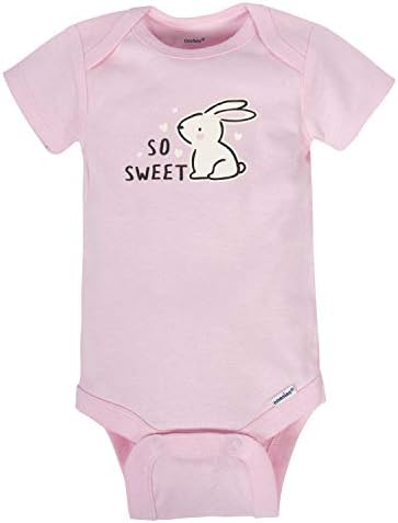 Gerber Baby-Girls 8-Pack Short Sleeve Onesies - Image 5