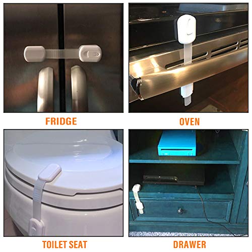 Goodv Child Safety Cabinet Locks - 10 Pack - Image 3